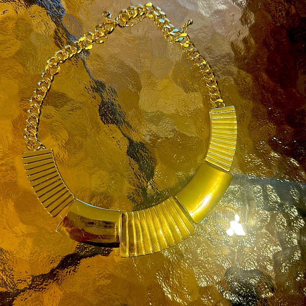 Gold necklace